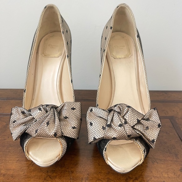 Dior Lace Heels - Picture 2 of 6